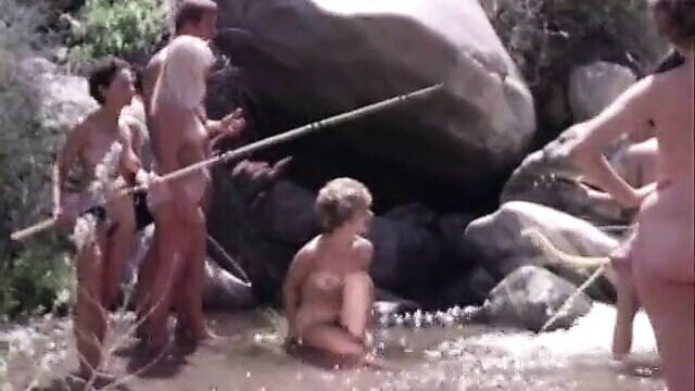 Nudist Families Trip to the Mountains (1960s Vintage)